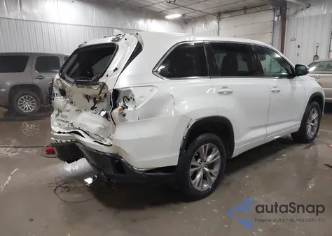 2015 Toyota Highlander Le Plus V6 из США, поврежденный, VIN 5TDBKRFH6FS176240